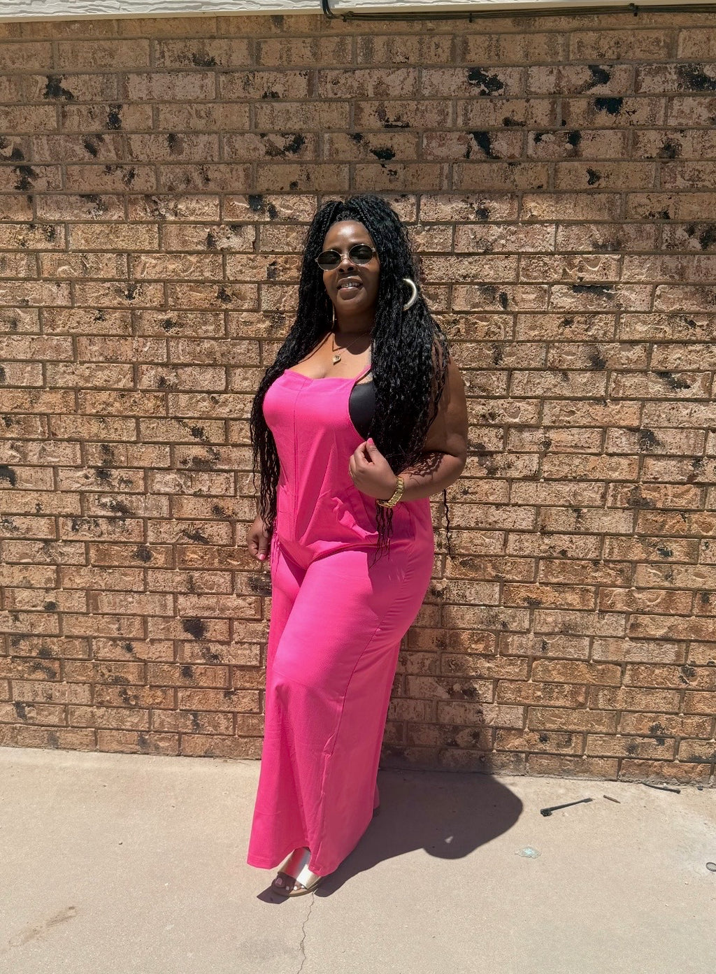 pink overall