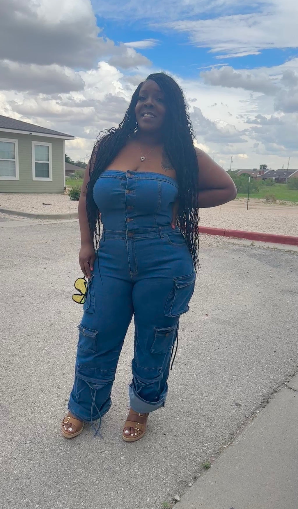 Dirty Diana Denim Cargo