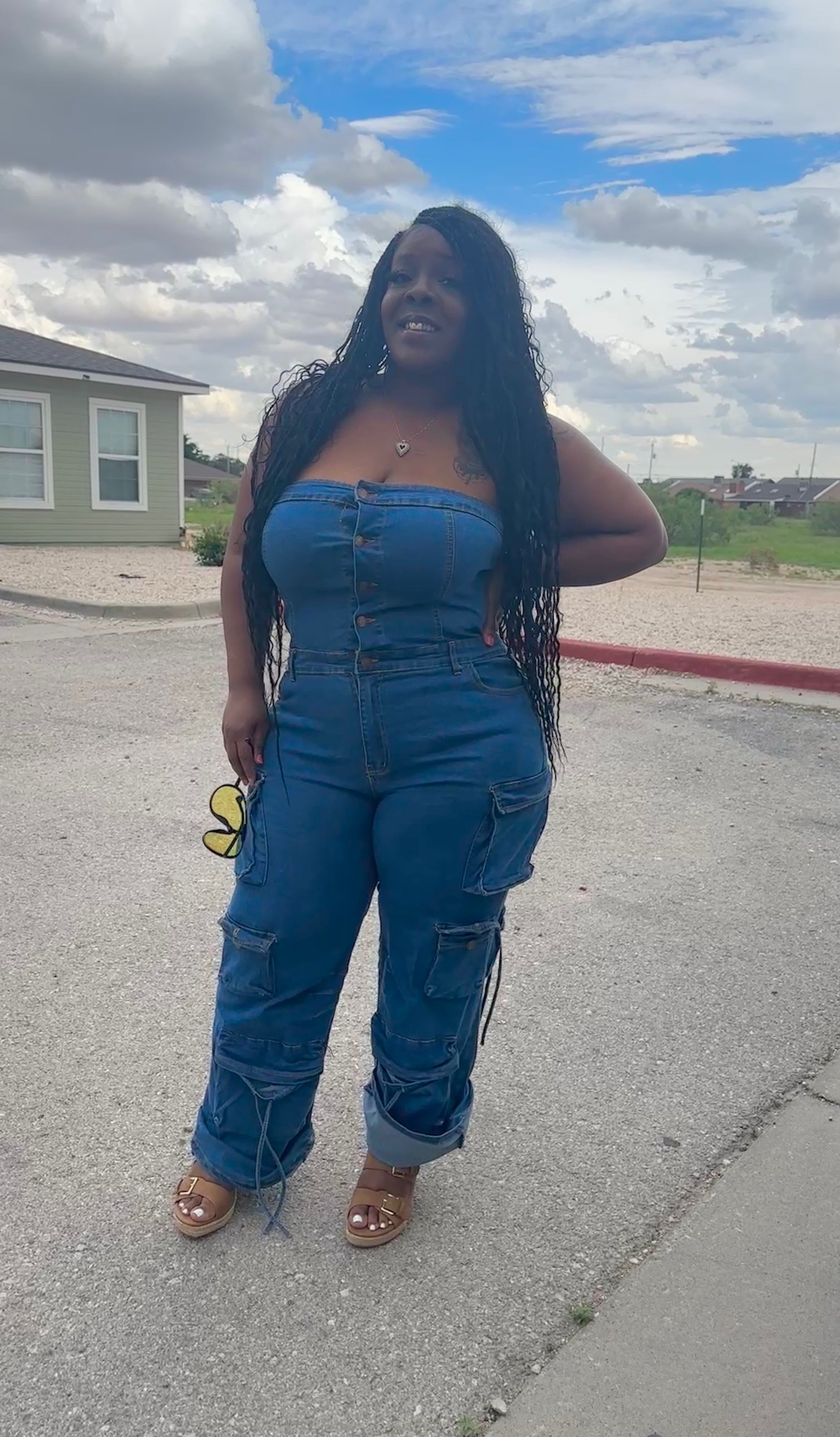 Dirty Diana Denim Cargo